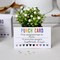 Punch Cards 200 Pack Reward Punch Cards with Heart Shape Hold Puncher Behavior Incentive Awards for Kids Students Teachers Home Classroom School Business Loyalty Gift Cards - 3.5" x 2"